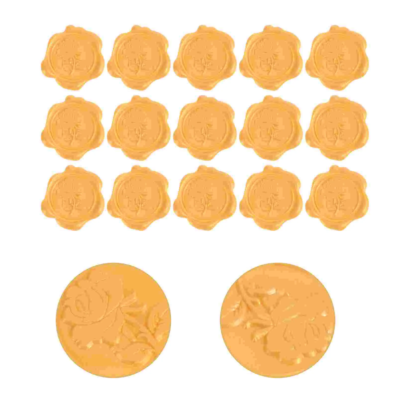 50 Pcs Wax Seal Sticker Cards Stamp Sealing Stickers Envelope Adhesive Lacquer Decals Christmas