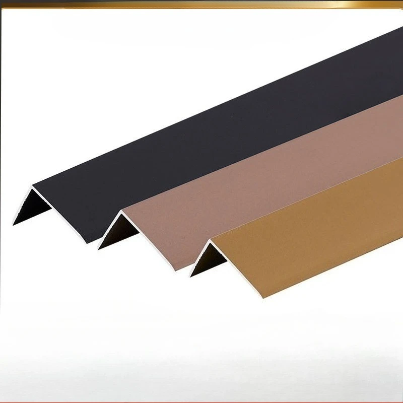Wholesale Corner Protection Strips Aluminum Alloy Metal Wall Protection Strips Corner Anti-Collision Stickers