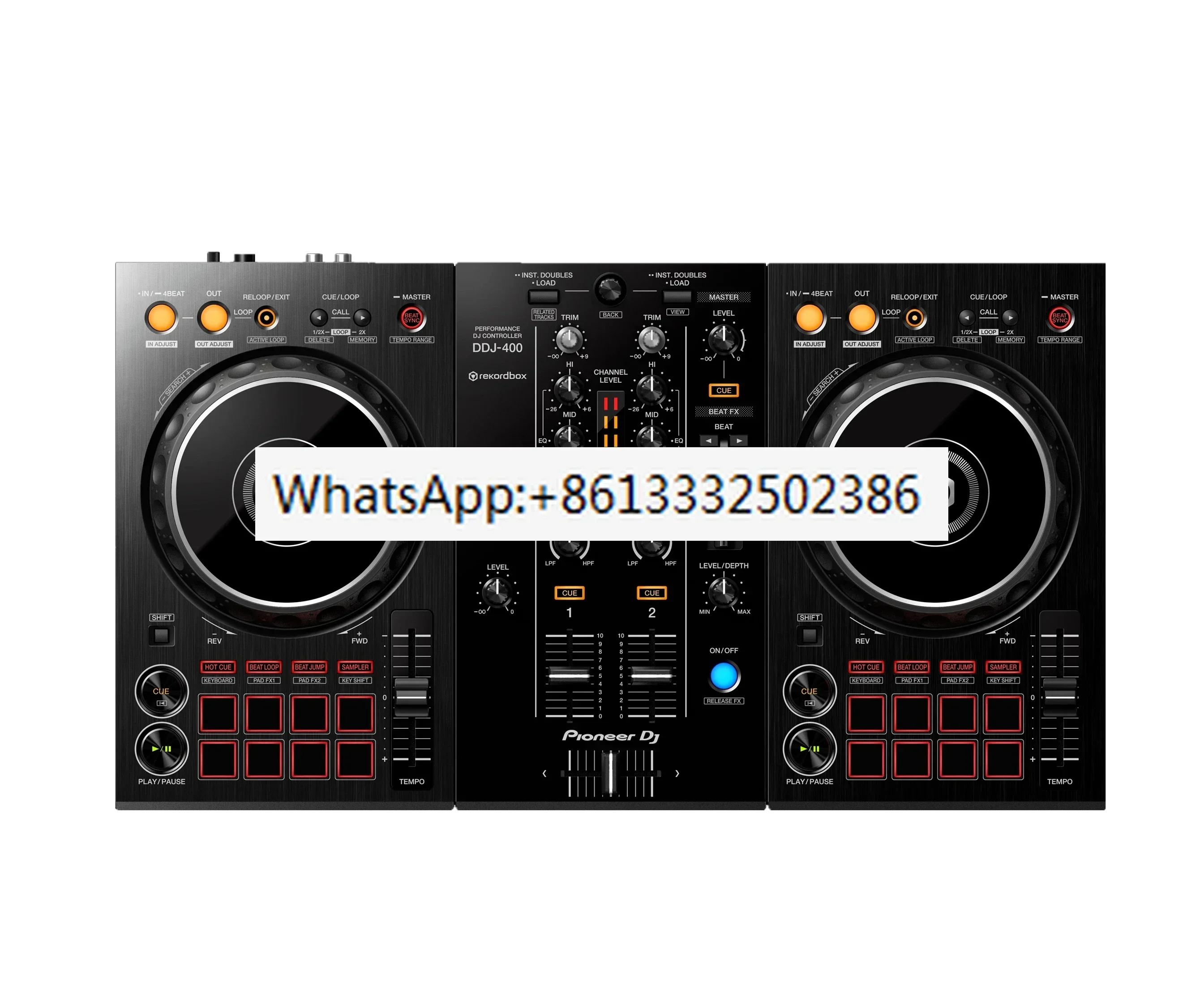 DDJ-400 Ddj-SB3 DJ-контроллер Дисковый рекордер Pioneer Дисковый рекордер Входной уровень