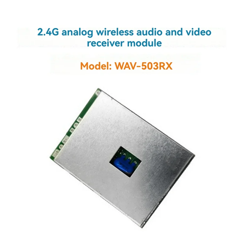 AA08-WAV-503RX 2.4G Wireless Audio Video Receiver Module 2.4G Analog Wireless Audio Video Receiver Module