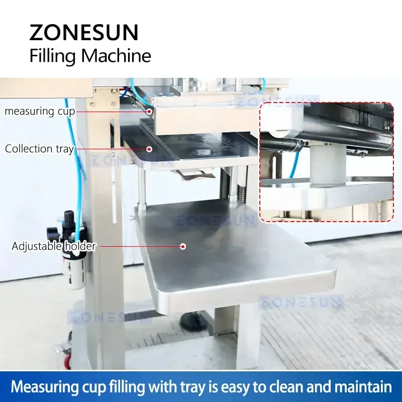 Relleno semiautomático ZONESUN ZS-GTSC1 para encurtidos, chucrut y Danmuji
