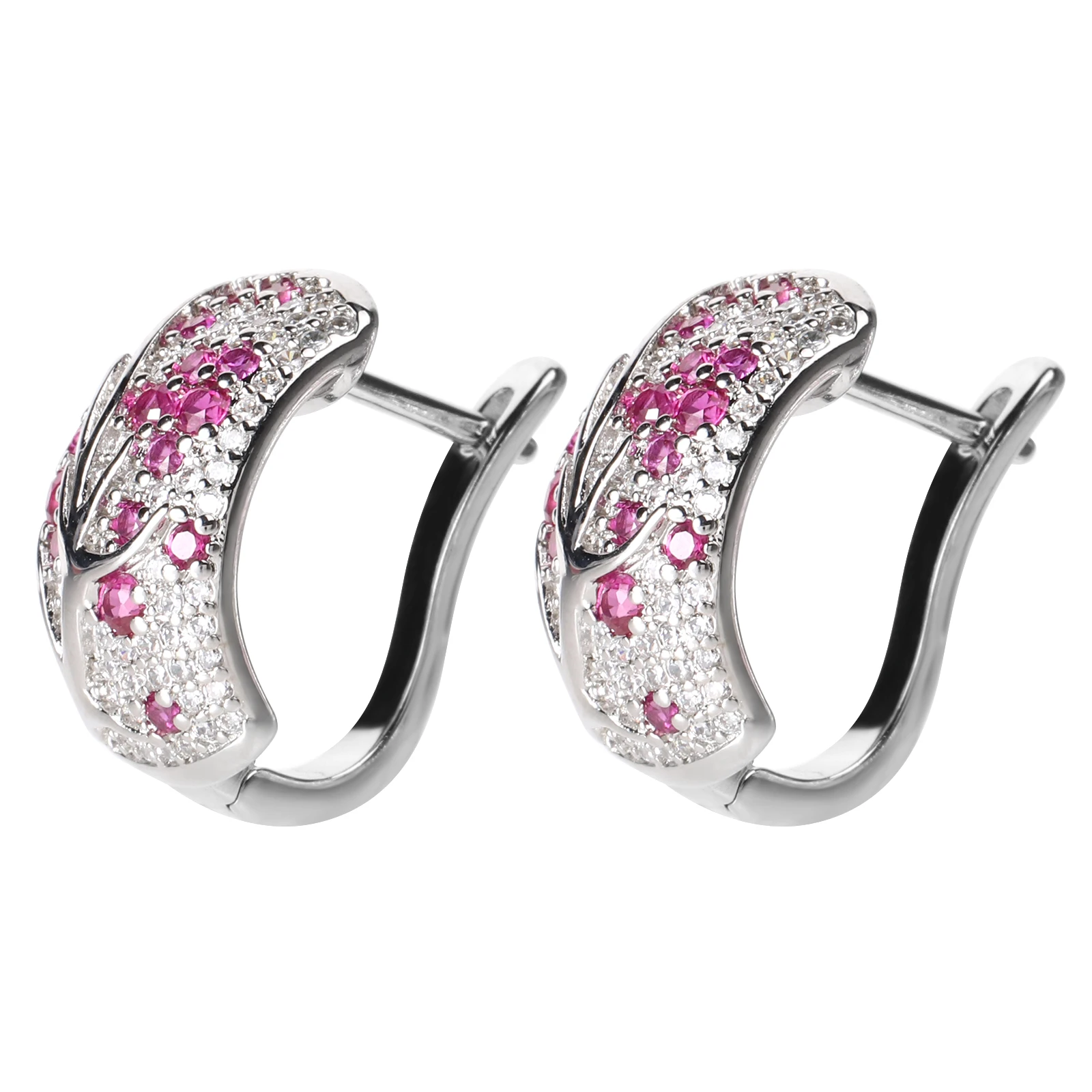 

1Pair Exquisite Rhinestone Ear Buckle Fine Workmanship Comfortable Wear Daily Makeup Special Occasions Ear Buckle