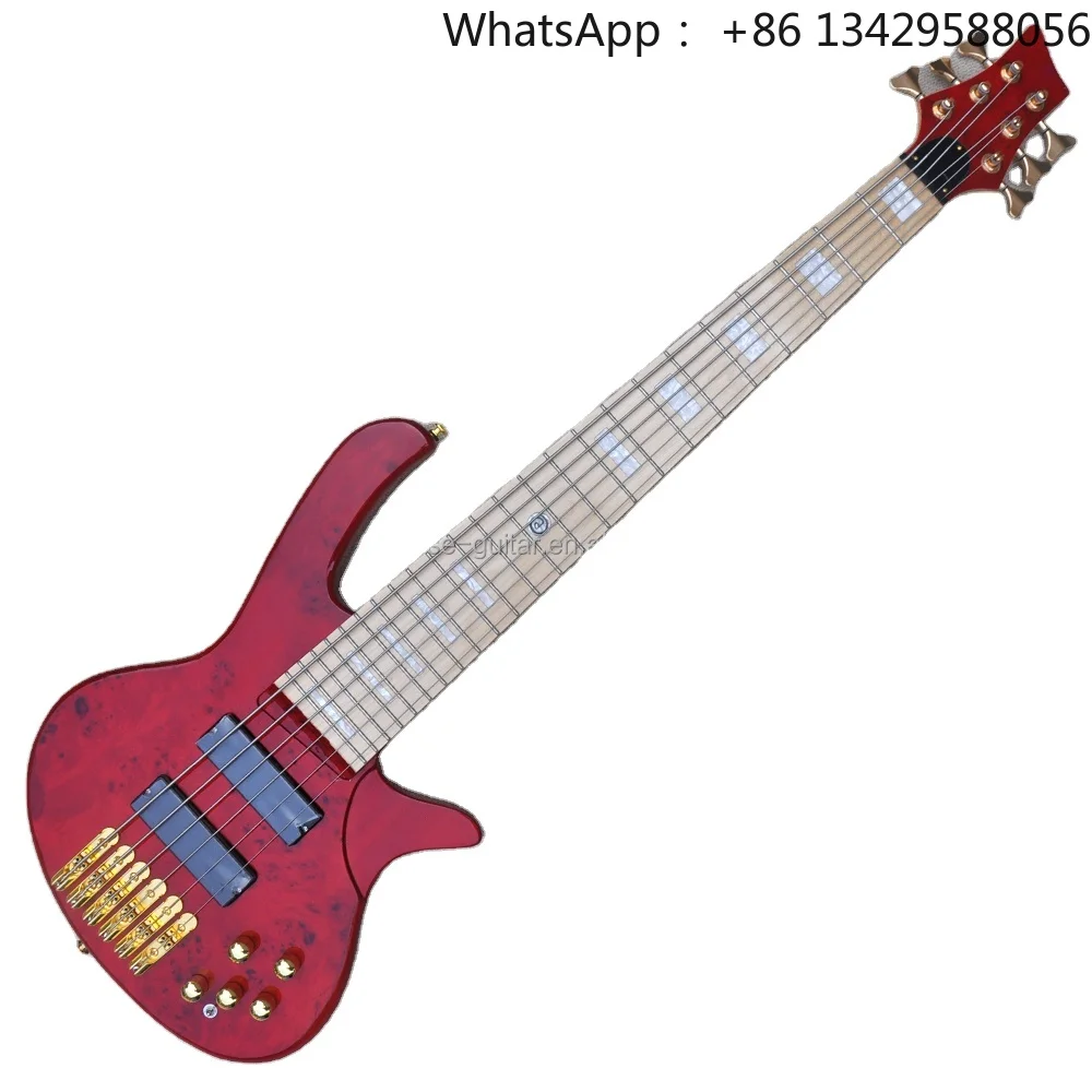 Flyoung 6 Strings Electric Bass Guitar Factory High QUality Guitars Stringed Instrument
