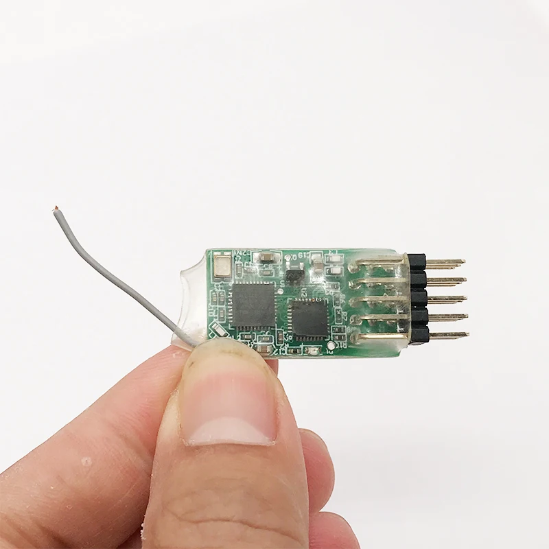 

4100E 2,4 ГГц 4-канальный приемник DSM2 MICRO для радиоуправляемого самолета JR/SPEKTRUM передатчик