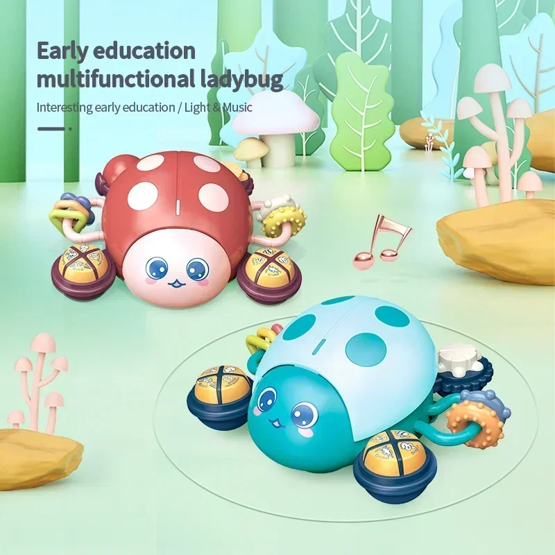 Musical Learning Toy For-baby & Toddler 2 In 1 Toys Educuties New Innovating Educational Cartoon Ladybug Toys