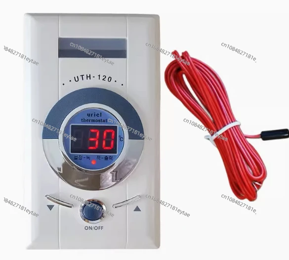 Floor temperature controlled switch electric heating film thermostat geothermal power uth-120