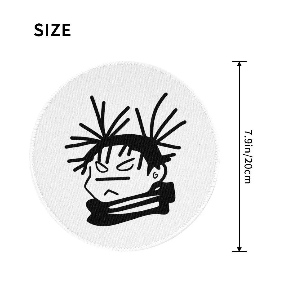 Choso JJK Anime Jujutsu Kaisen Round Mouse Pad Computer Keyboard Mouse Mat Gamer PC Desk Mat Office Accessories Table Mats