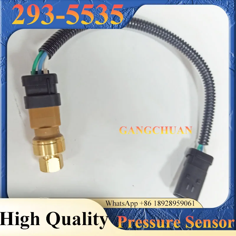 

Высокое качество Датчик давления 293-5535 для датчика давления двигателя 336E 349E 2935535 274-6719 Детали экскаватора