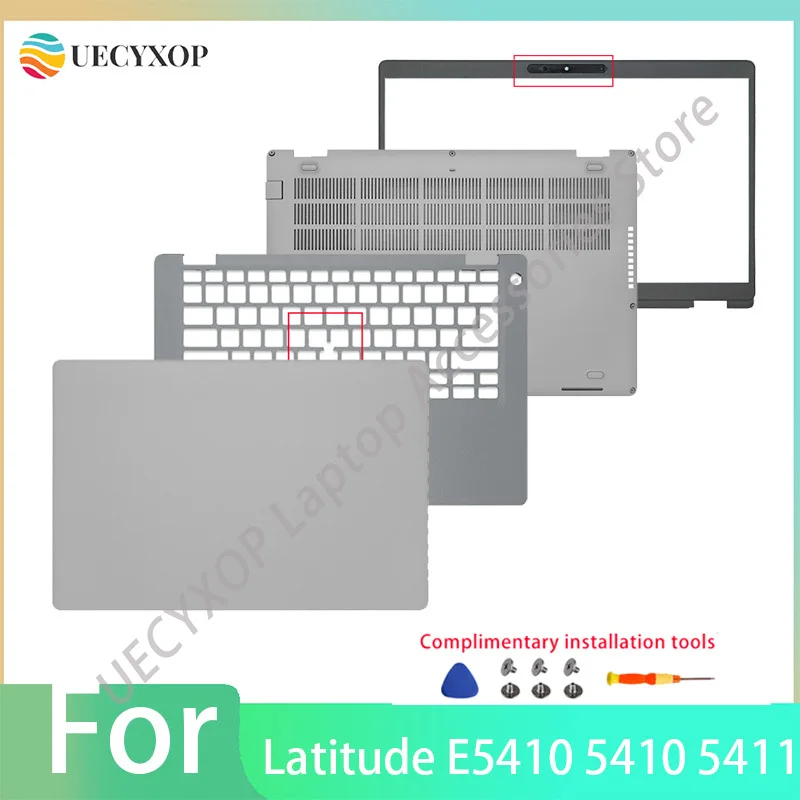 

Laptop Cover LCD Back Cover Front Bezel Palmrest Bottom Case for Latitude 5400 5410 5411 E5400 0D5M19 00W819 0NKPM7