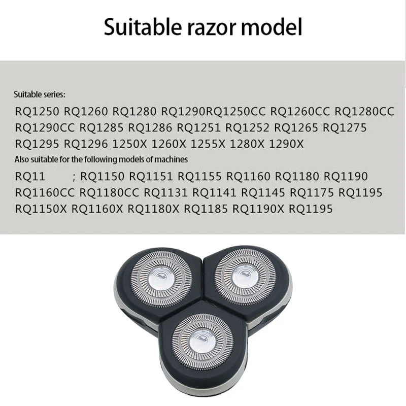 Testina per rasoio RQ12 per testina NORELCO 1250X 1260X 1255X 1280X