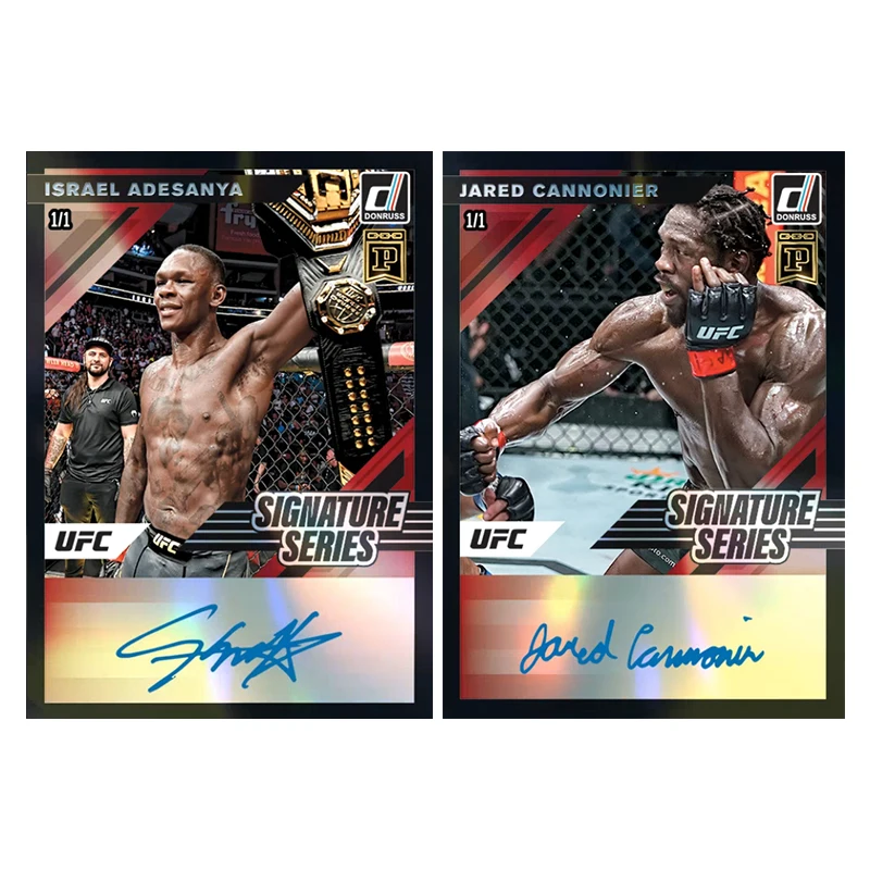 Panini Donruss UFC Series Homemade Diy Charles Oliveira Dustin Poirier Islam Makhachev Collection Flash Card Toys Gift - view 2