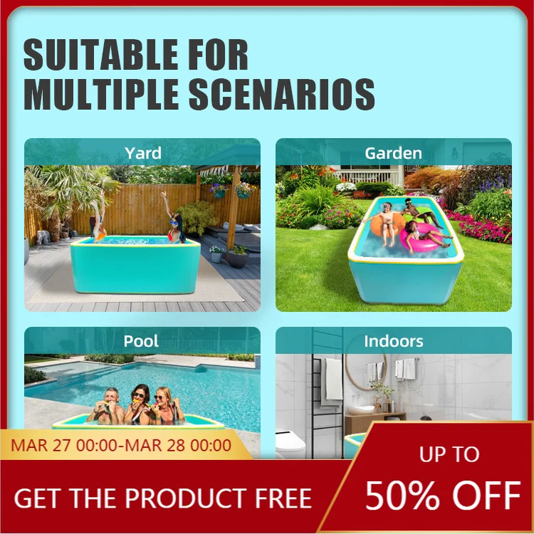 Factory OEM 5x3x1.5m Drop‑Stitch Inflatable Swimming Pool International Wholesale With Global Distribution Support