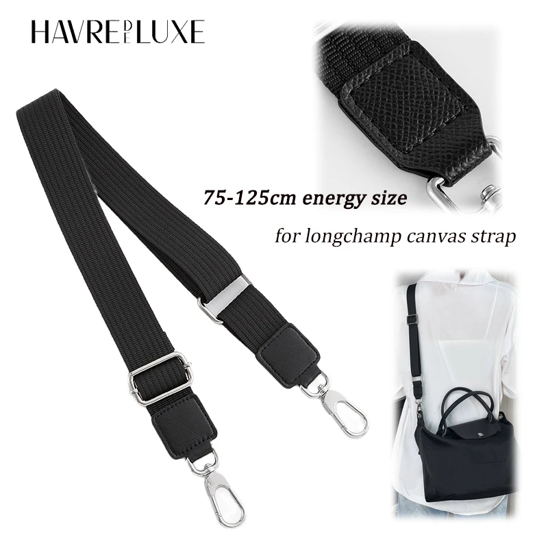 Adjustable Shoulder Strap Replacement For Longchamp Bag Strap Energy Mini S Canvas/leather Shoulder Straps Bag Bag Accessories