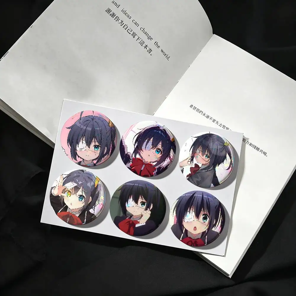 Kawai-R-rIkka-Takanashi-S Badge Pins For Friend, Backpack, Clothing, Collectible Accessories, Jewelry Gift