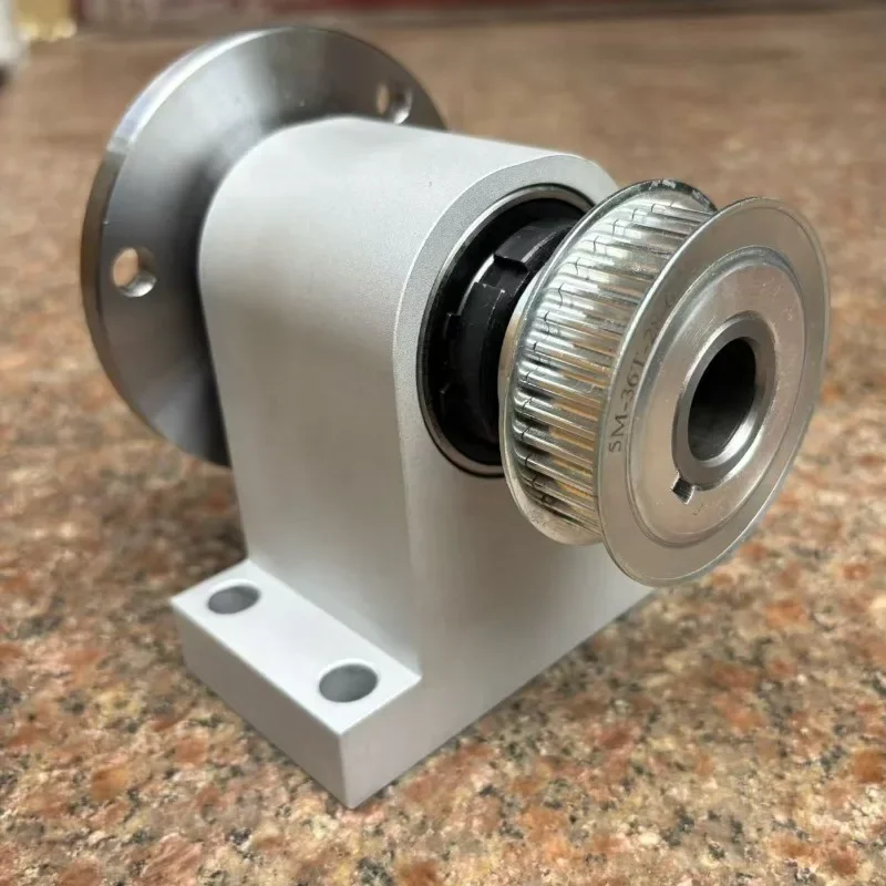 High Strength Lathe Spindle Head Assembly with Flange for Precision Machining