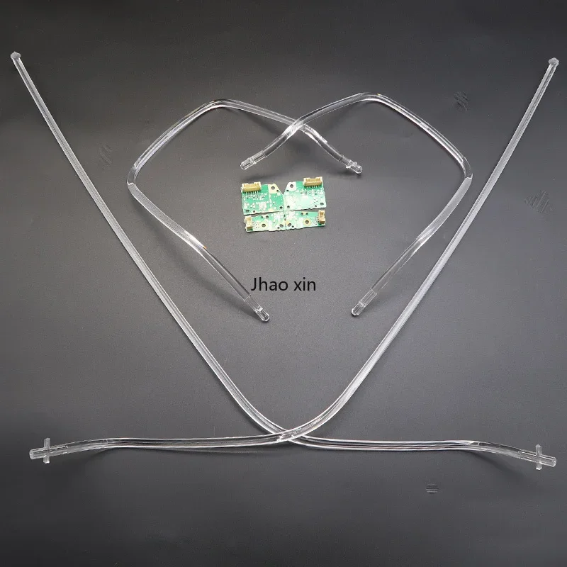 FOR Volkswagen Touareg 2016-2018 Car Headlights DRL Light Strips Angel Eyes Chip Ballast Module Illuminations Repair Parts