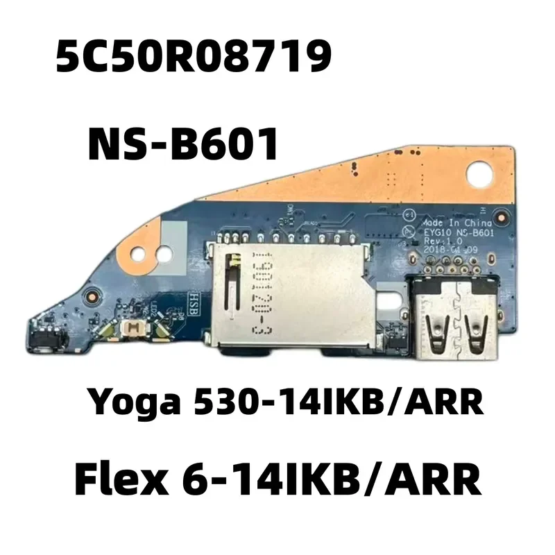 USB Small Board Switch Board for Spot NS-B601 NS-B606 YOGA 530-14 Flex 6-14IKB