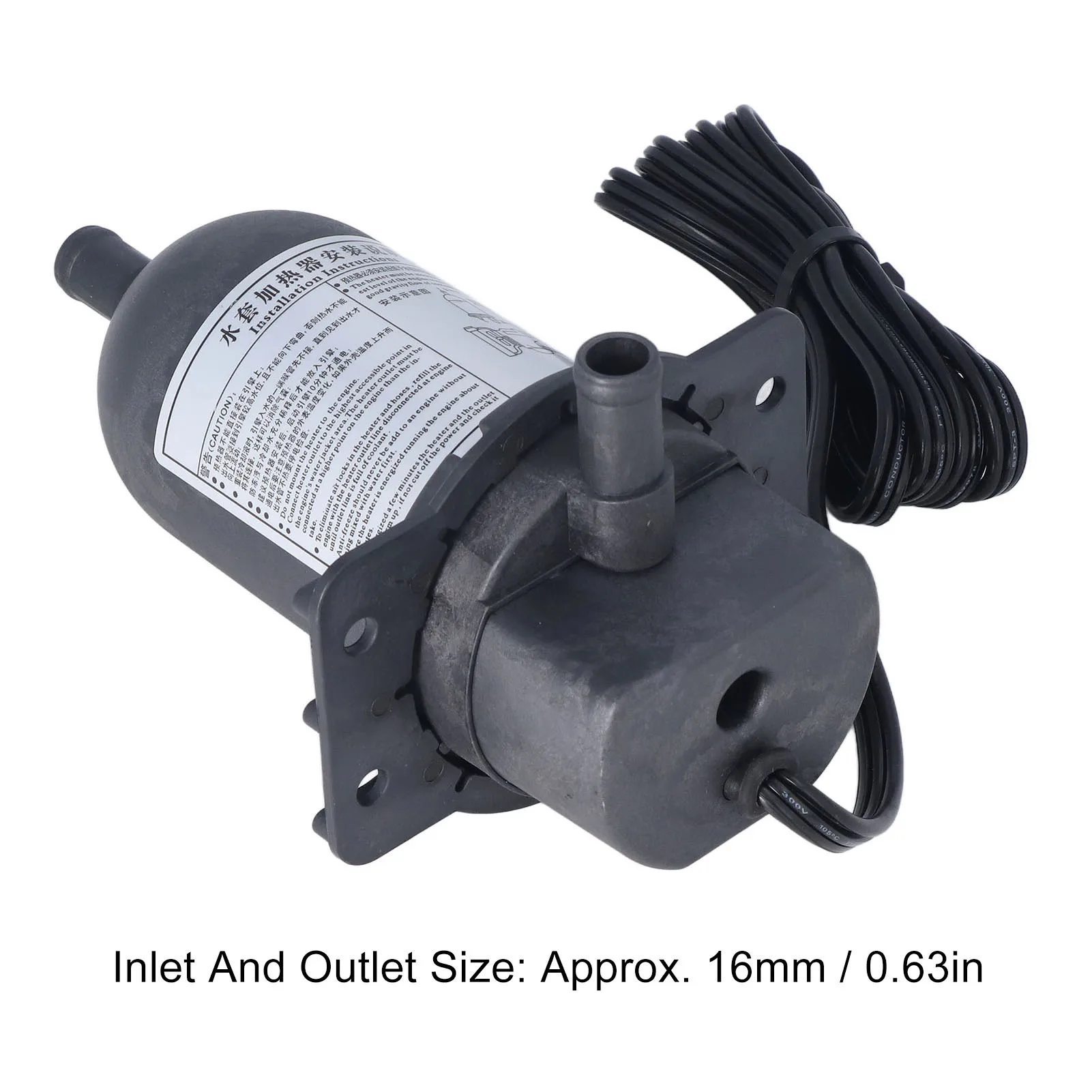 Engine Heater Self Circulation Start Coolant Pre Heater Thermostat for Generator 1500W 120V Engine Heaters Accessories
