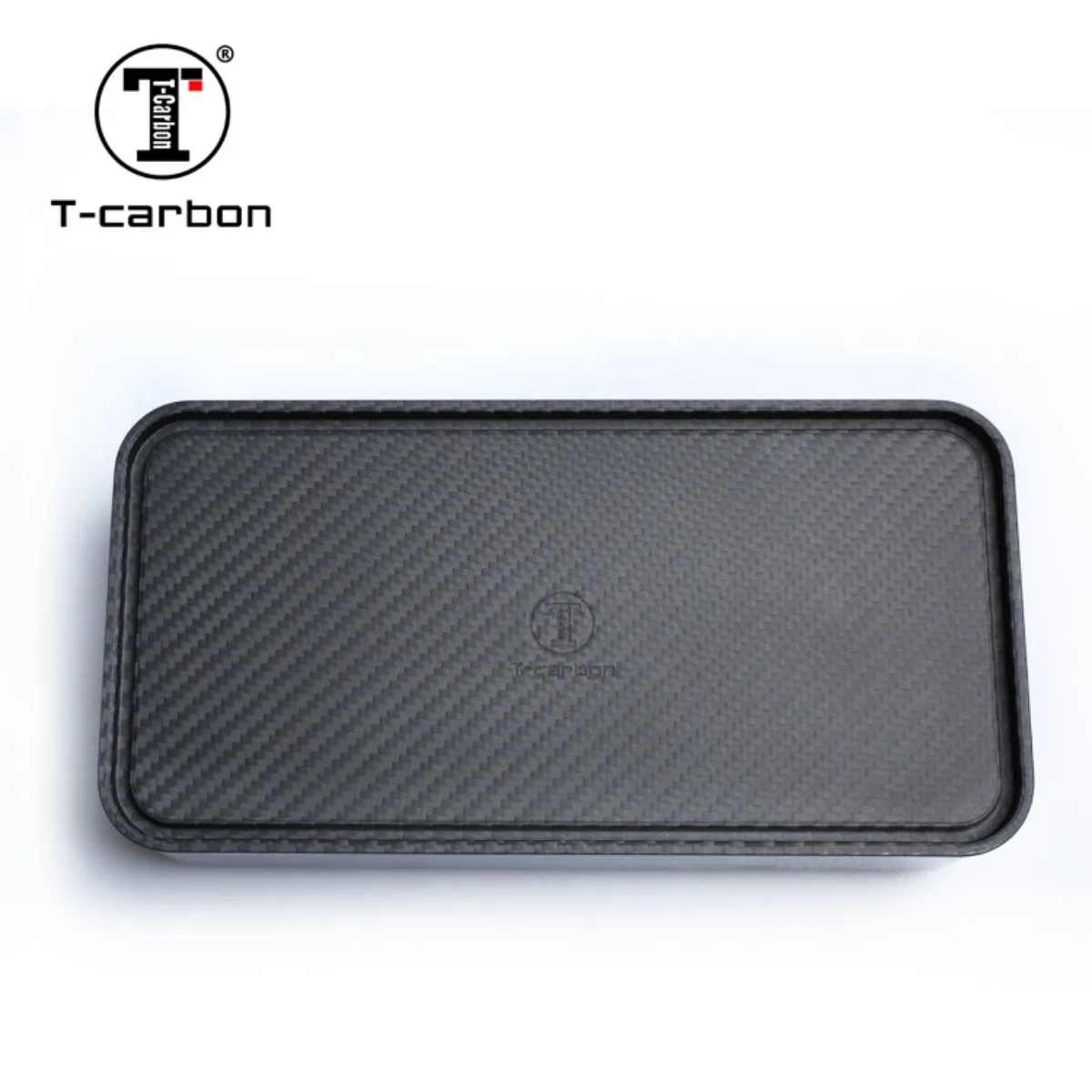 T-carbon Carbon Fiber Car interior Tissue Box  For Car Home Office