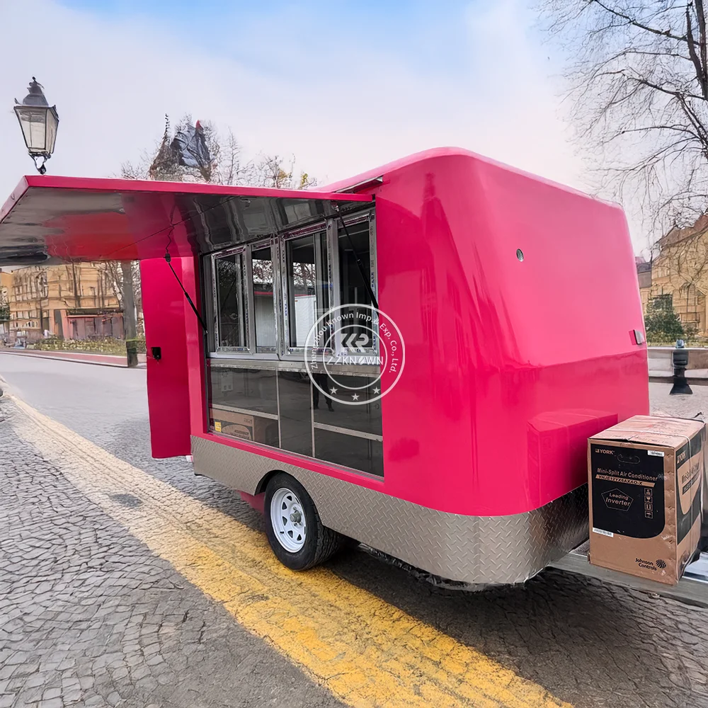 Remolque de comida rápida pers - Hot Dog Vending Cart reseña y precio