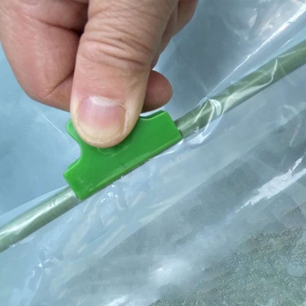Durable High Quality Practical Greenhouse Clamp Pipe Clips Replacement Tool 6mm Adapter Assembly Lamination Card
