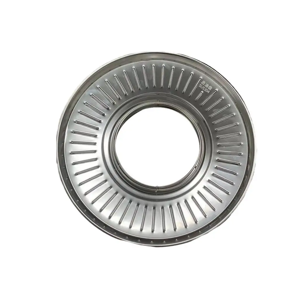 Oil Filters Pan Stainless Steel Versatile Vegetable Drainer Splashproof Oil Drip Filter Oil Drain Pan for Household Fried Food