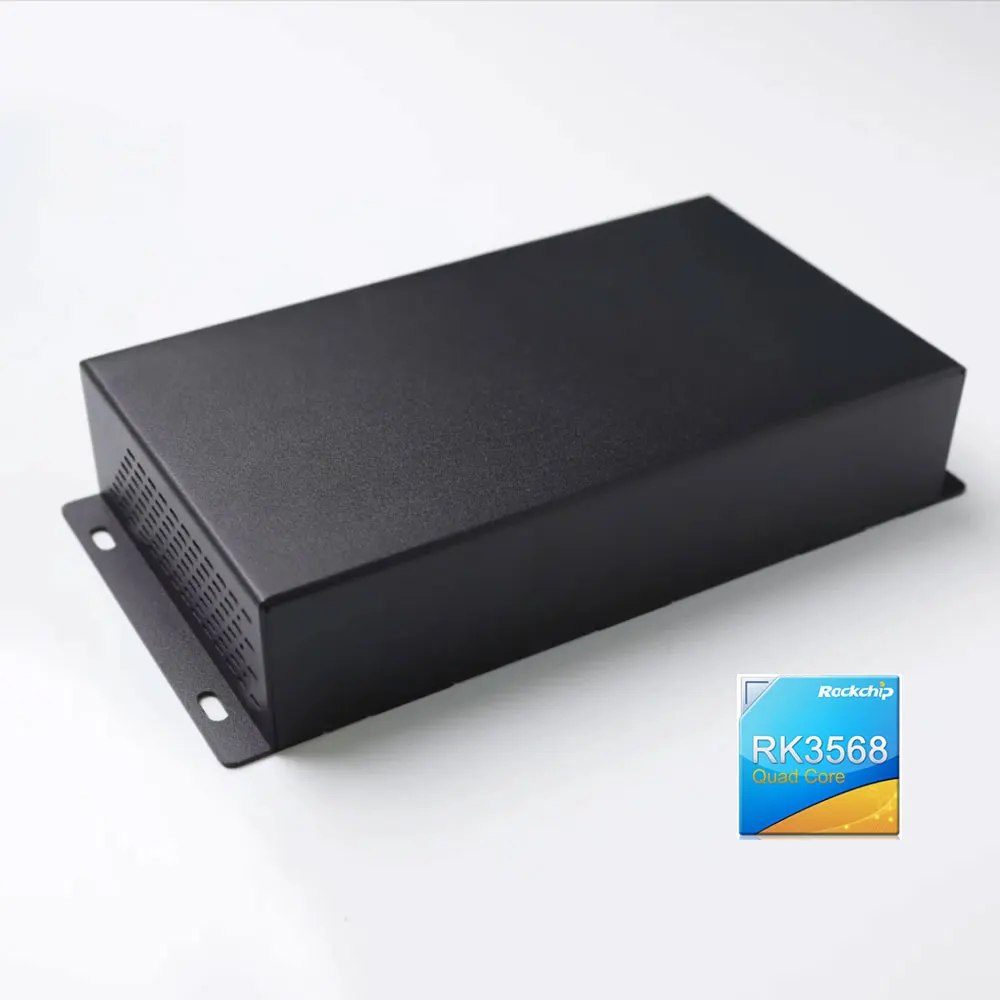 Sunchip RK3568 2K 4K Metal Case Android Media Player for Industrial Digital Signage