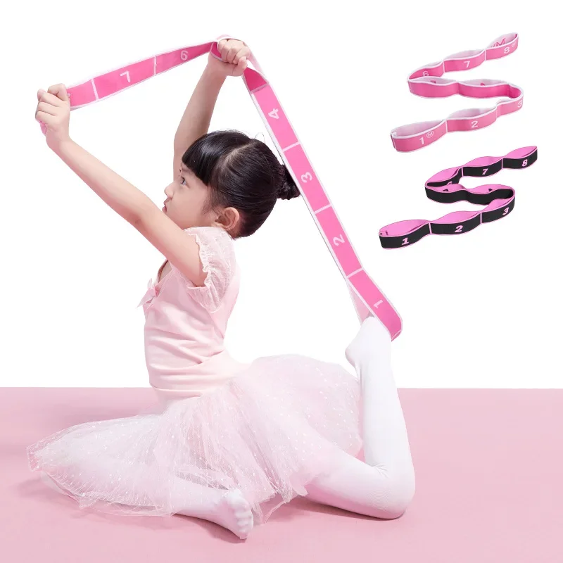 

Childrens Dance Elastic Band Digital Section for Stretching Resistance Belt Exercise Gymnastics Girls Rubber Band for Training
