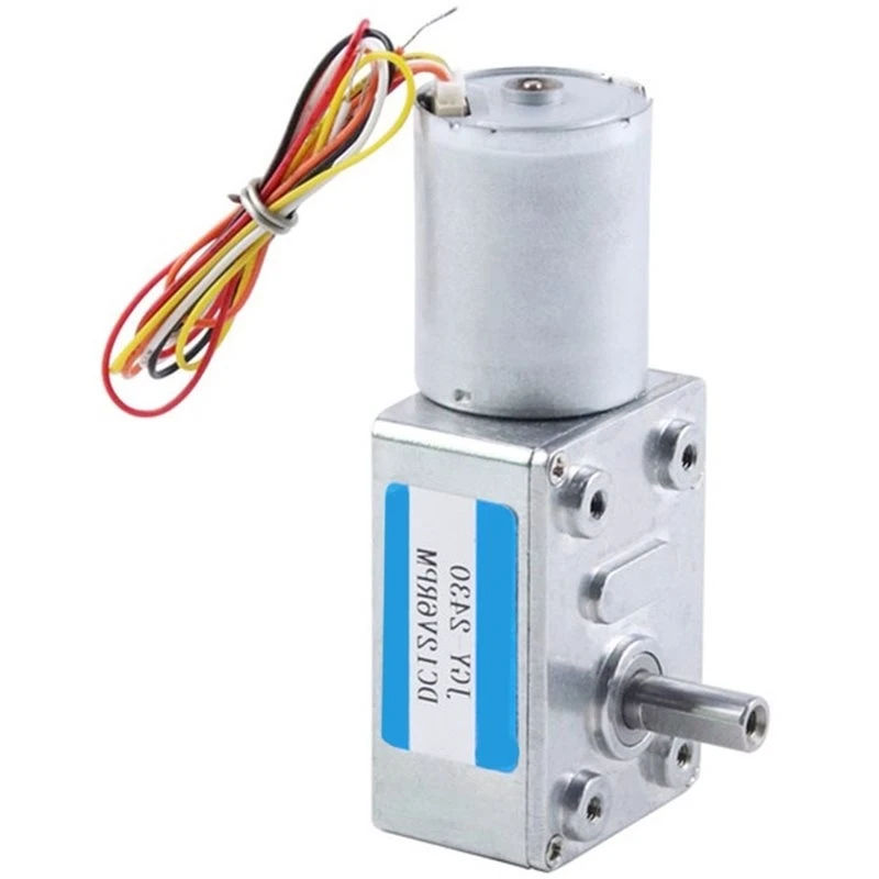 T21C Turbine Worm Gear Motor Low Noise Self-Locking All Metal Gear Motor All Metal Gear Motor