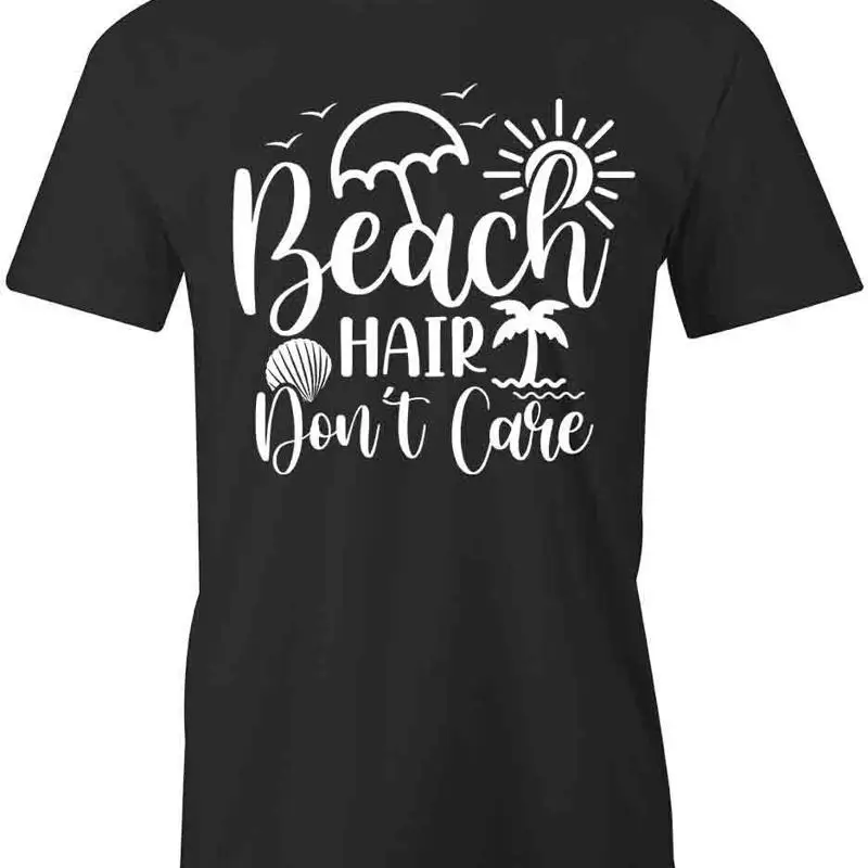BEACH HAIR DON'T CARE T Shirt d Cotton SEA OEAN CLOTHING S1BSA550