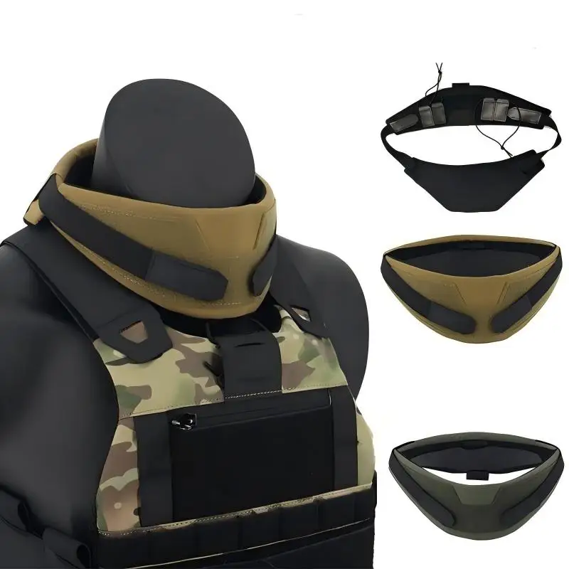 Tactical Neck Protector, Collar Protector, Neck Guard Compatible With Neck Collar Protection Device, Tactical Protective Scarf