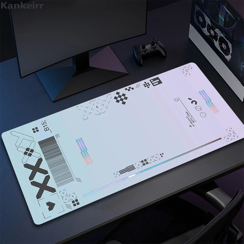 600x350mm Large Size Mouse Pad Art Desk Pad Printstream Gaming Mice Pad Non-slip Rubber Mat Company Long Table Mats XXL For Csgo