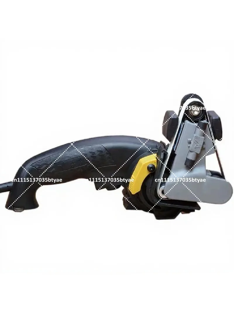 Professional Fixed Angle Belt Grinder Machine with 12 Abrasive Belts, Adjustable Angle Electric Sander for Metal Polishing