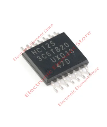 5PCS 74HC125PW,118 Buffer Line Driver TSSOP-14 HC125