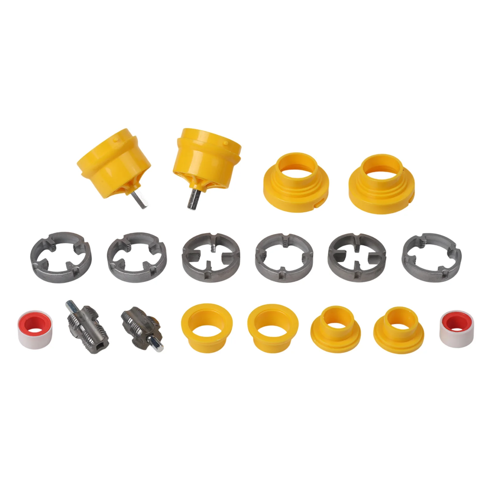 

Инструмент для нарезания резьбы Желтый Красный Открывалка для водопроводных труб Простая установка Инструмент для быстрой перехода Удобная установка