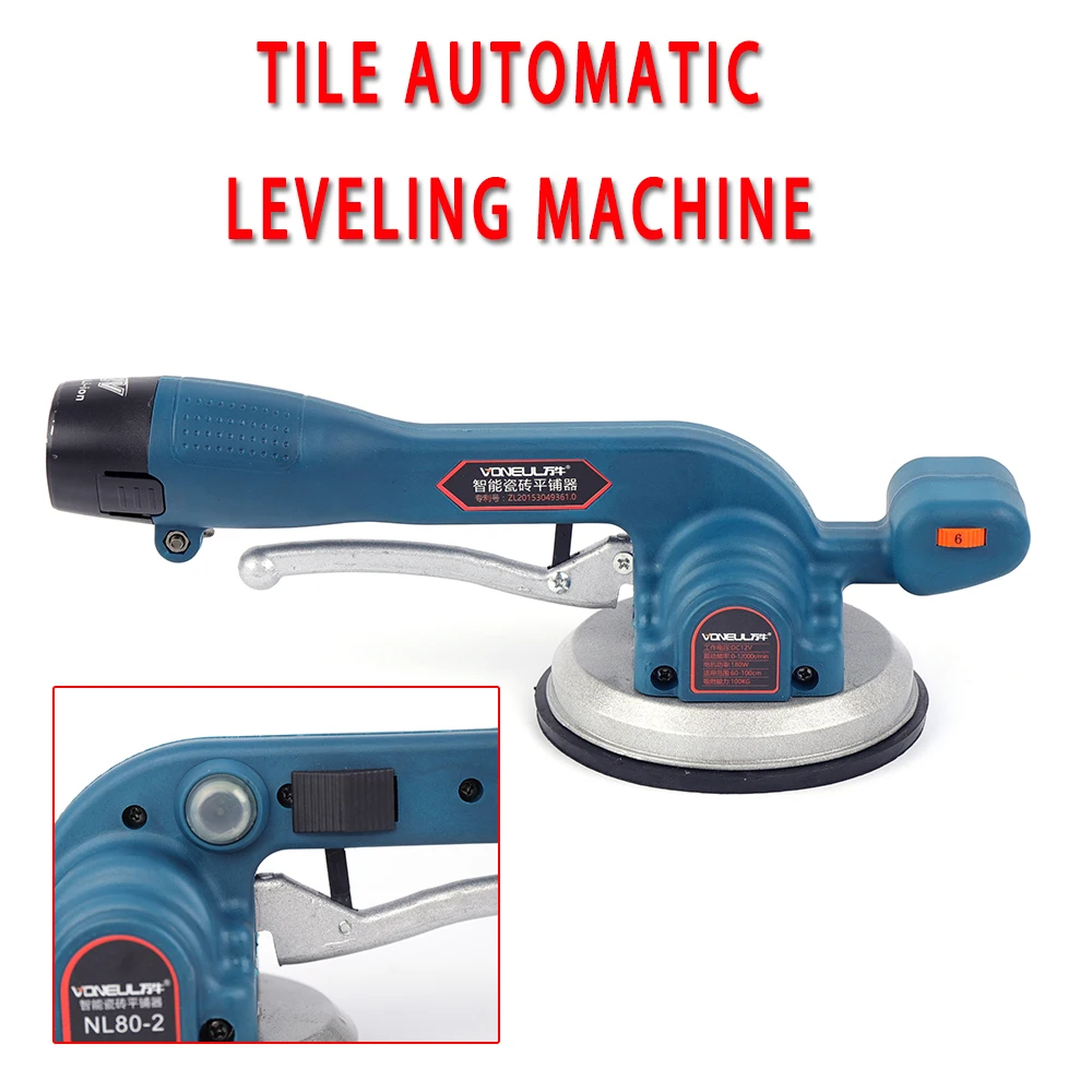 Electric Tiler Tiling Vibration Tool Machine Handheld Auto Tile Leveling Machine