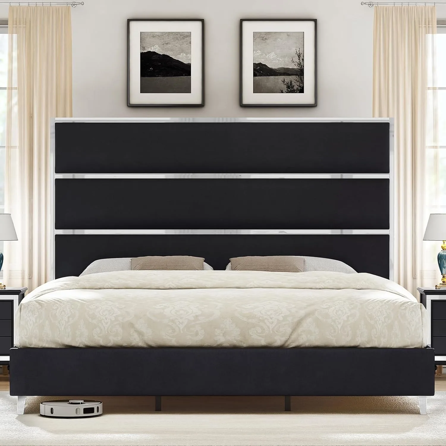 King Bed Frame with 59