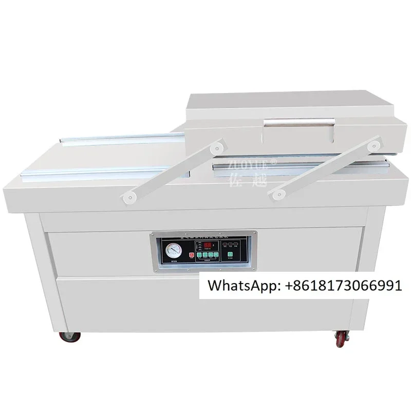 DZ400 500 600-2SB Large Vacuum Sealing Machine Food Vacuum Machine Fully Automatic Double Chamber Vacuum Packaging Machine