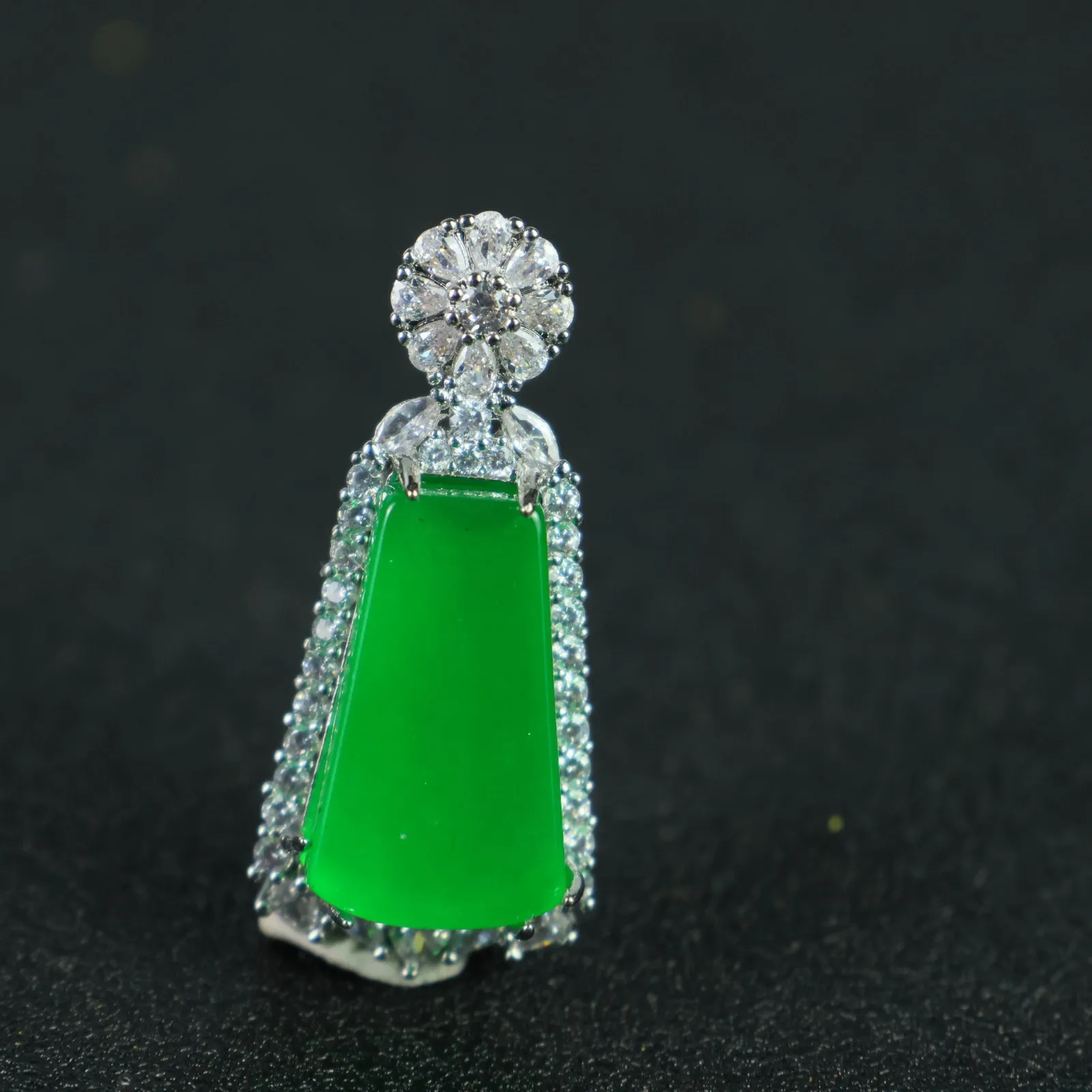 Real Natural High Ice Green Jade Jadeite amulet Pendant & Necklaces