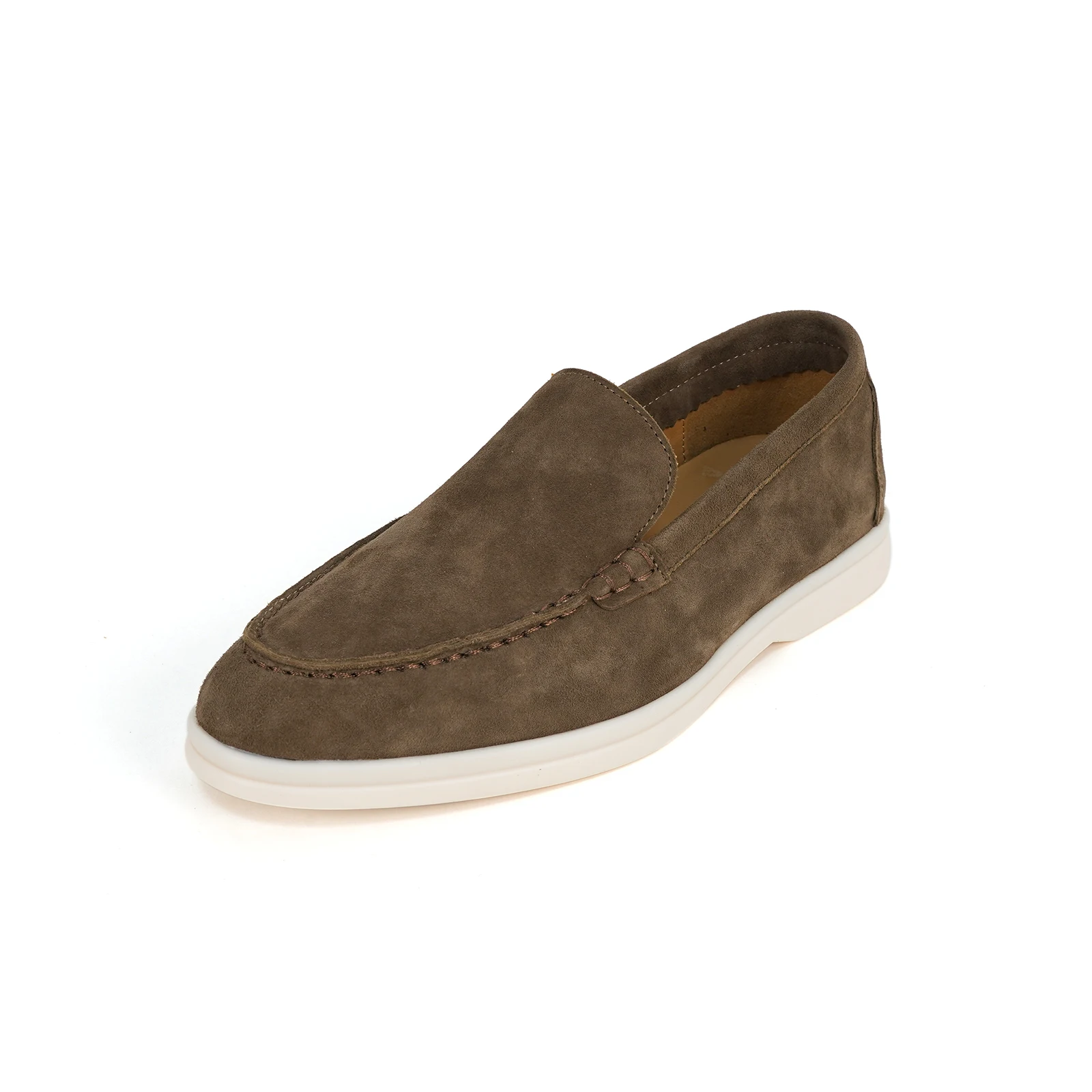 Klassieke Retro Vrijetijdsschoenen Voor Dames, Luxe Echt Leer, Hoogwaardige Loafers, Buitenschoenen, Luie Schoenen