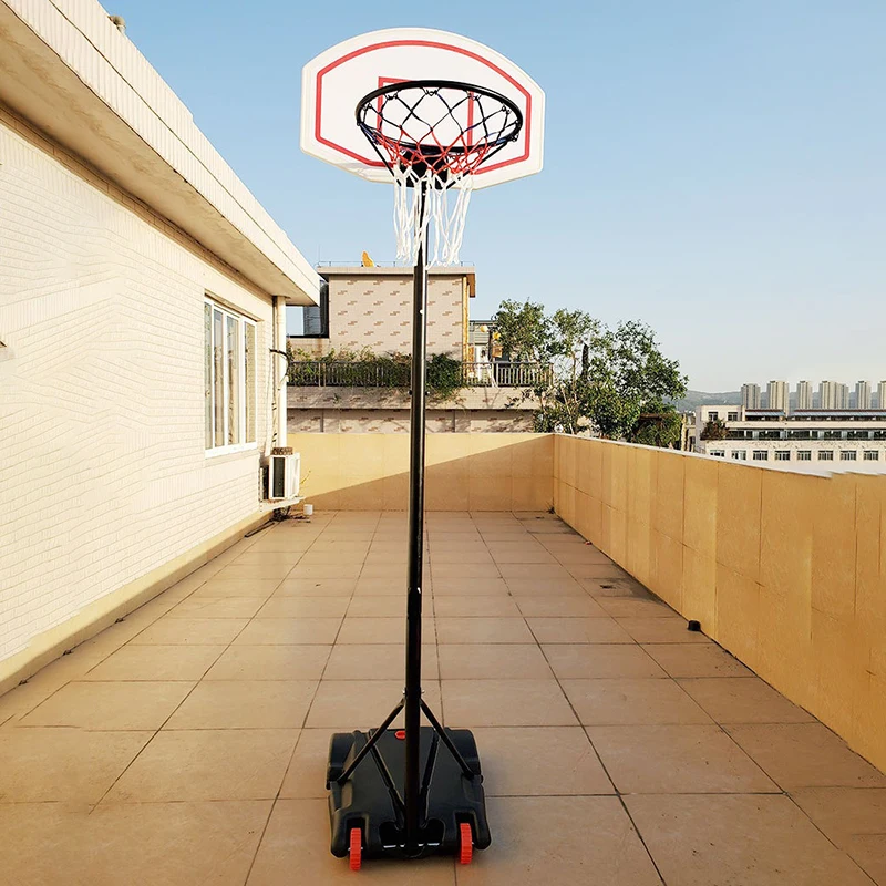 

Adjustable Height Basketball Training Rack Stable Movable Shooting Trainer Scalable Basketball Trainer Portable Sports Equipment