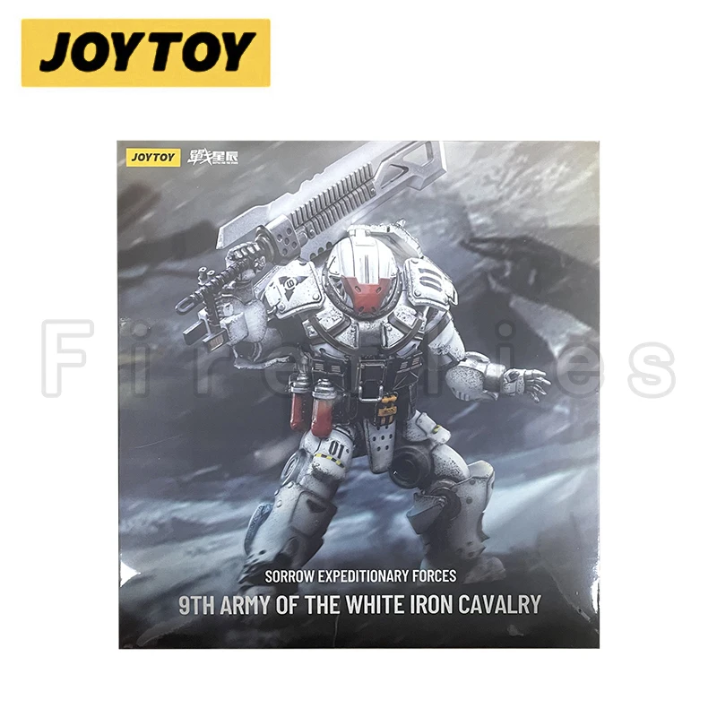 1/18 JOYTOY ตุ๊กตาขยับแขนขาได้ Sorrow Expeditionary Forces 9th Army สีขาว Iron Cavalry อะนิเมะรุ่นของเล่นฟรีเรือ