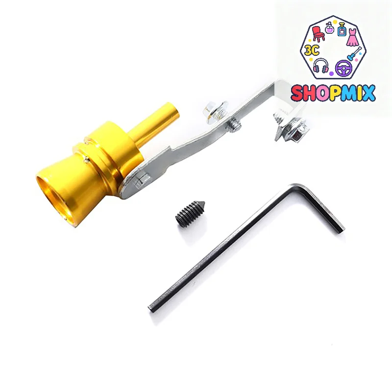 Universal Car Refit Device Exhaust Systems Turbo Simulator Sound Muffler Tip Pipe Mini Muffler Nozzle Car Accessories
