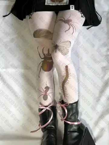 Y2k Tights Women Bodystocking Stockings for Women sexxy Shoopy Sissy Gothic Lolita Pantyhose Punk Harajuku Theights Fetish Emo