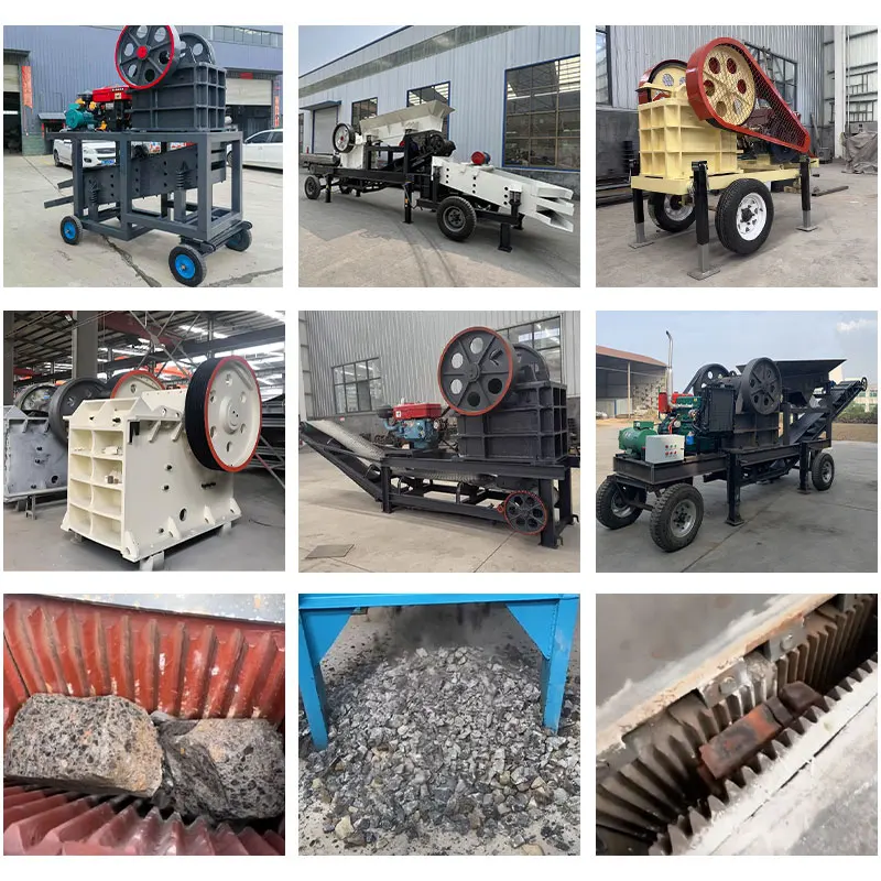 Towable Portable Rock Crusher Small Jaw Crusher for Ore Quarry