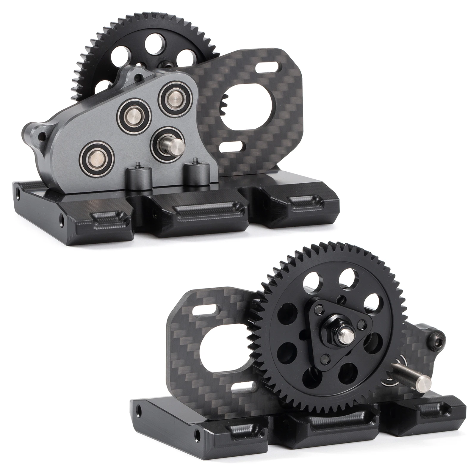 32 Pitch LCG Transmission 29% and 17% Overdrive Gearbox for 1/10 RC Crawler Competition Performance Chassis Comp Cheater Rigs