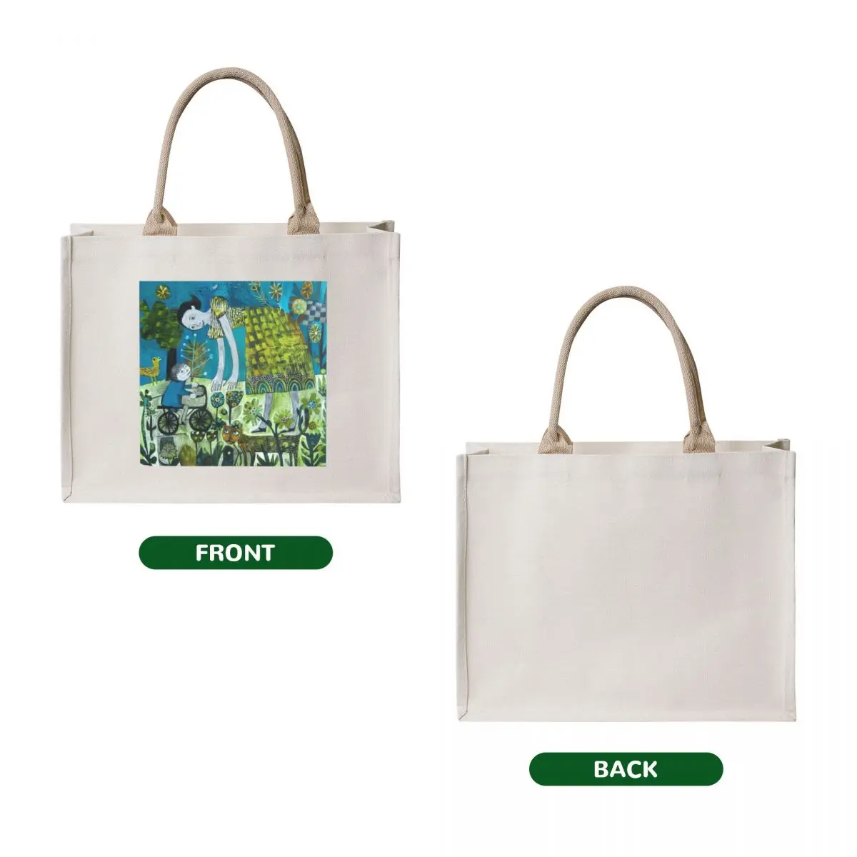 Summertime Tote Bag sacs de shopping canvas tote bag Canvas bag