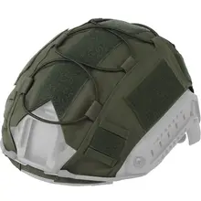 Capa de capacete tático para capacete de airsoft rápido camo tático militar acessórios de capacete do exército com cabo elástico