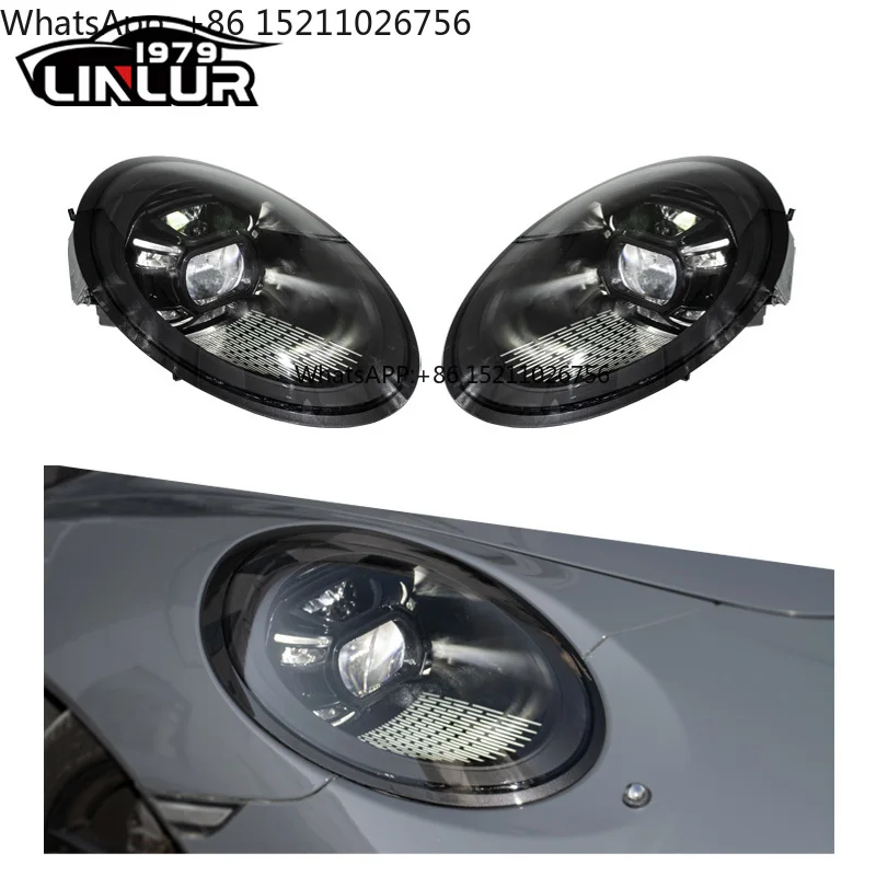 

[1979] 2012-2018 991 Headlight Upgrade to 2023 992 matrix Style Led Headlights for Porsche 911 991.1 991.2