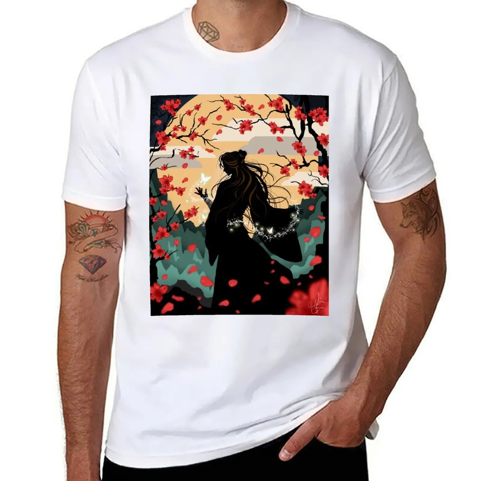 Heaven Officials Blessing T-Shirt man graphic t shirt anime tshirt t shirt man casual T-shirt
